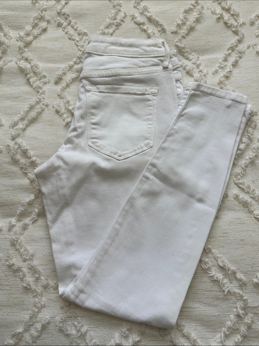 Old Navy White Rockstar Jeans